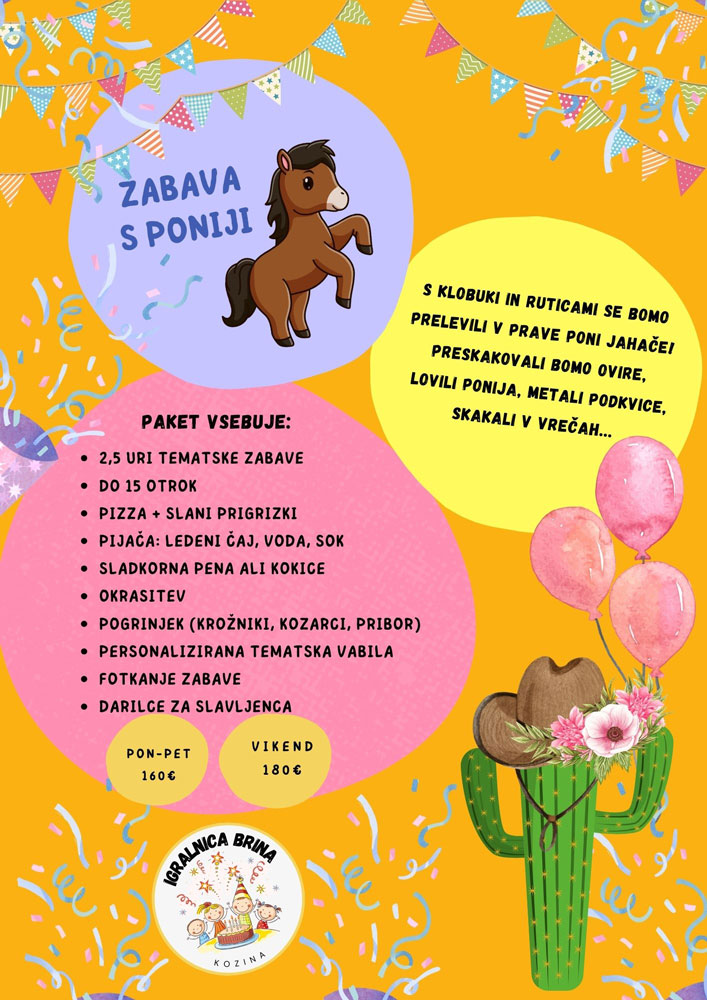 plakat poni