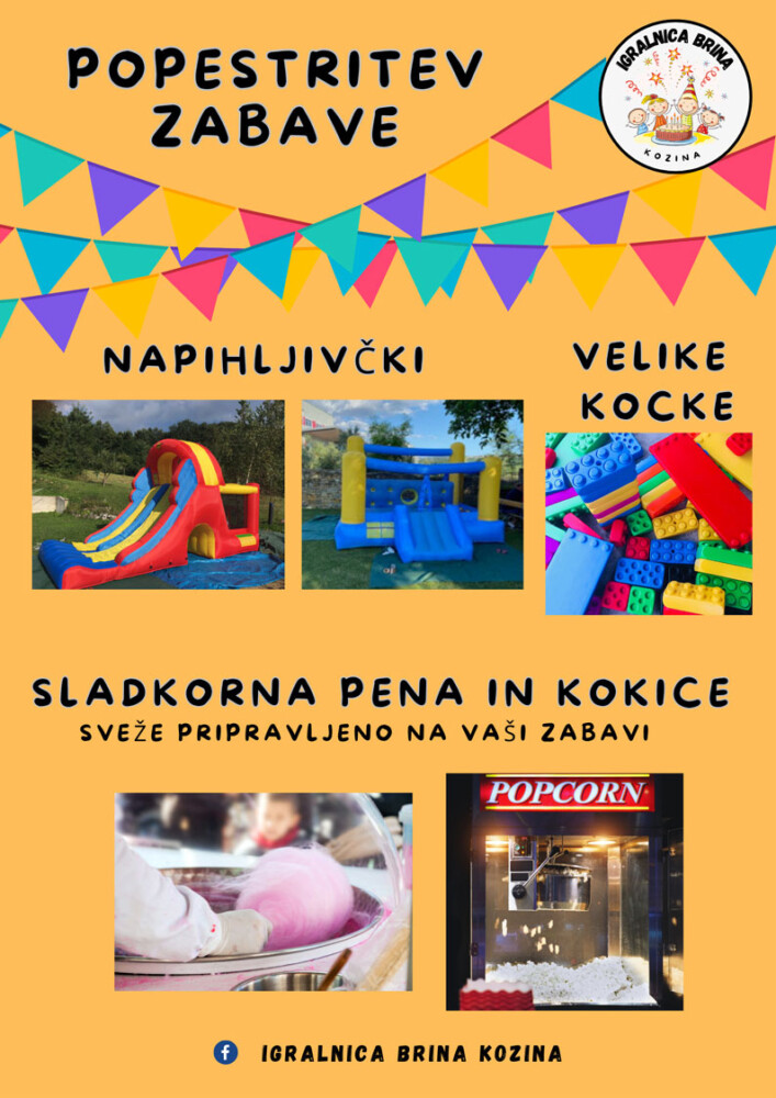 zabava na domu 1 sladkorna pena kokice na rojstnodnevni zabavi
